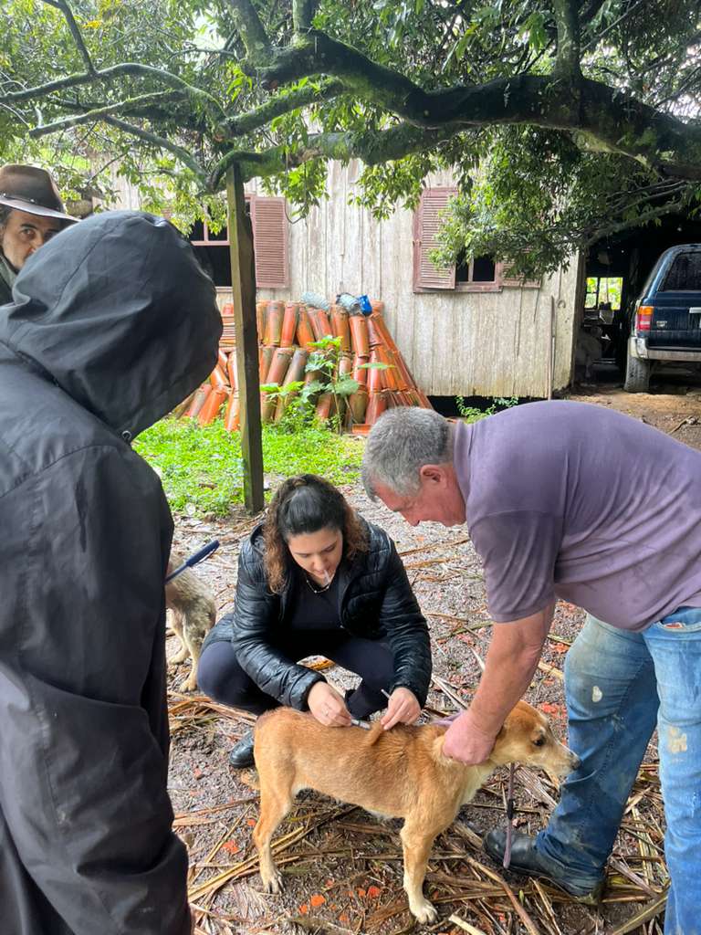 Famsid apoia ação de vacinação de animais em comunidades próximas à Reserva